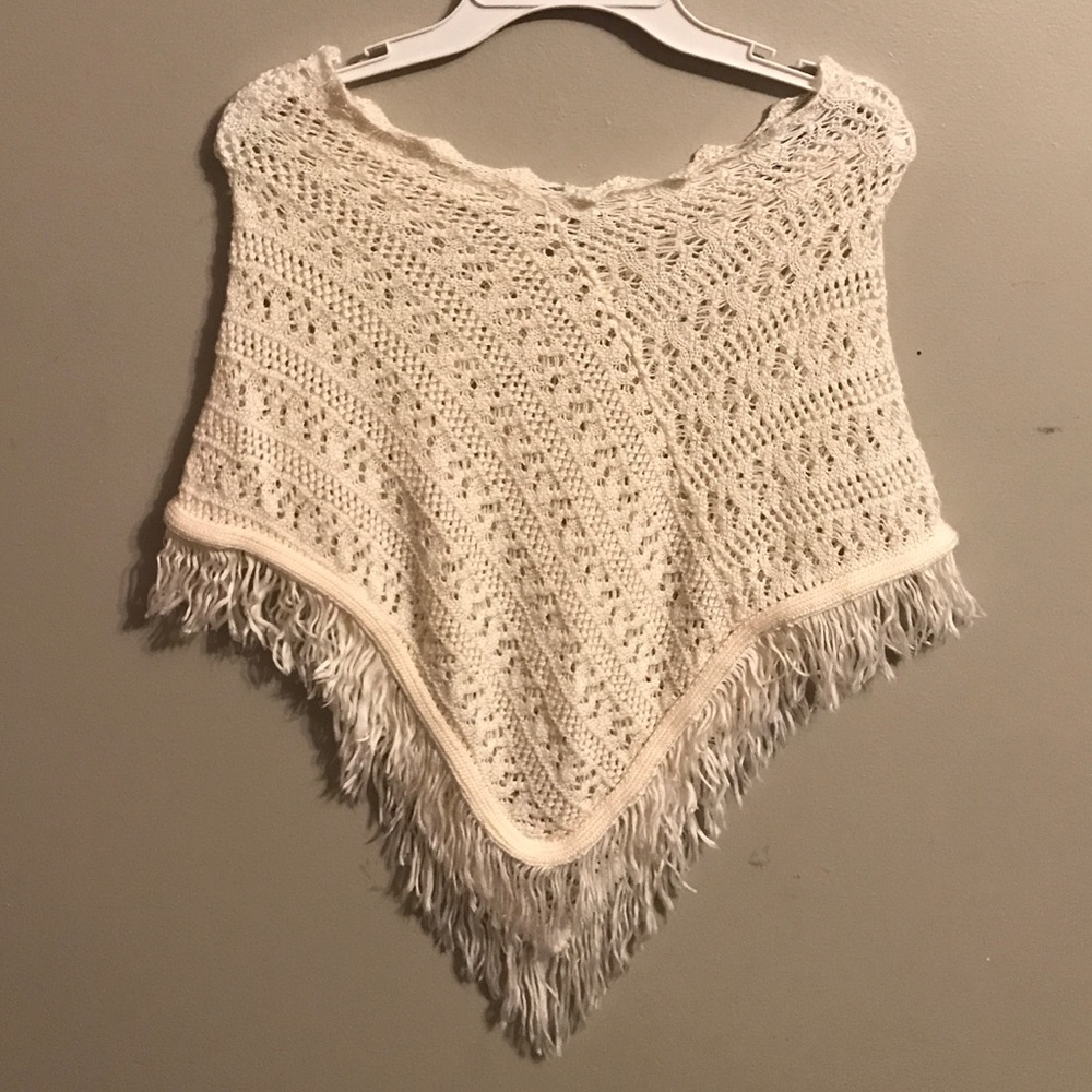 Crochet poncho